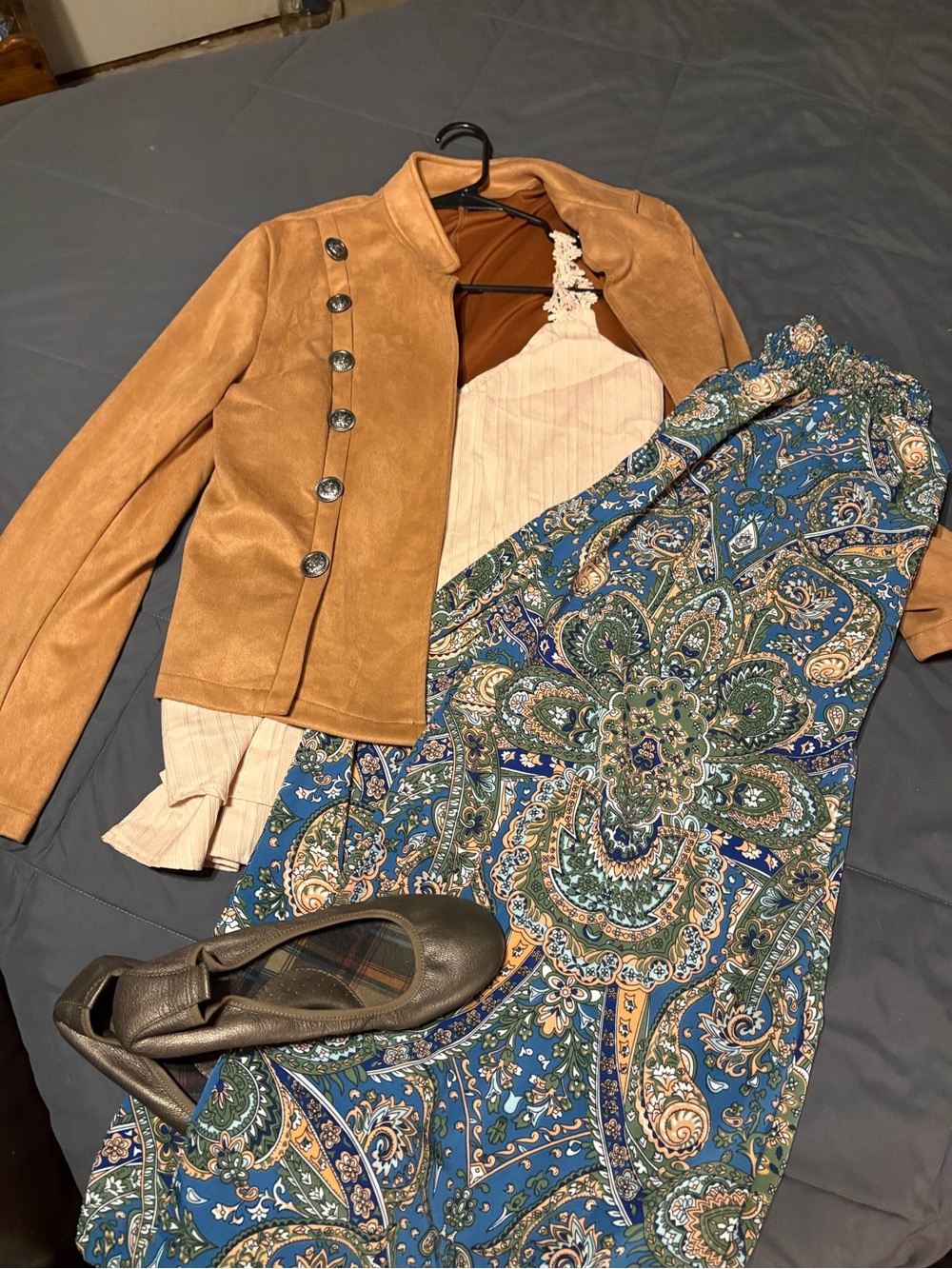 3 piece outfit. Shoes sold separately